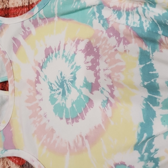 Tie dye girl one piece - Picture 2 of 4